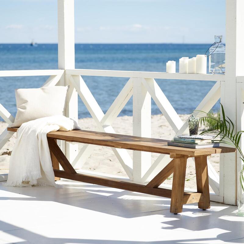 George Teak Bench - Thumbnail 2