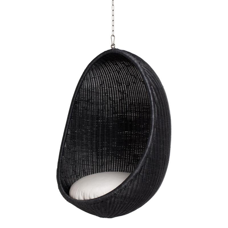 Nanna Ditzel Hanging Egg Chair w/Cushion - Image 1