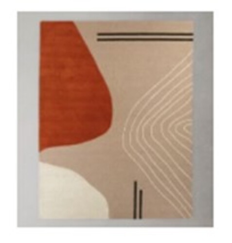 'Dash' Handmade Wool Ivory/Light Pink Rug - Thumbnail 2