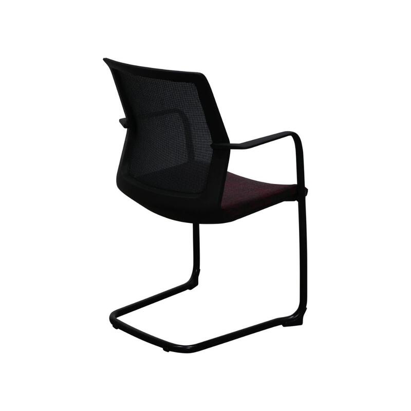 Used Black Mesh Guest Chair - Thumbnail 2
