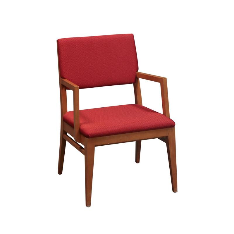 Used Cherry Wood Side Chair - Image 1