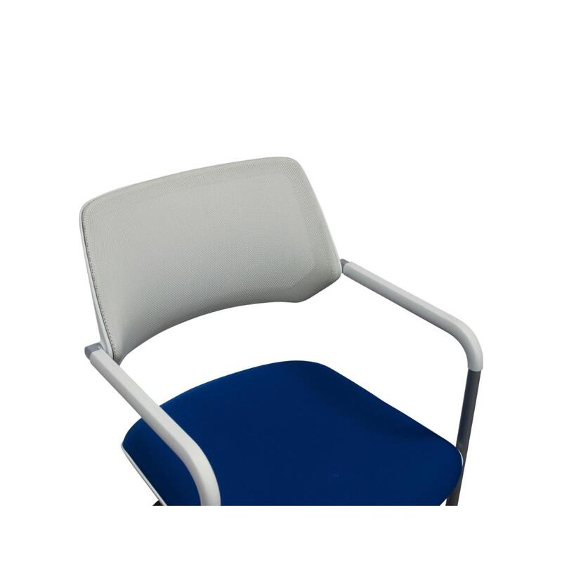 Used Off-White Mesh Side Chair - Thumbnail 3