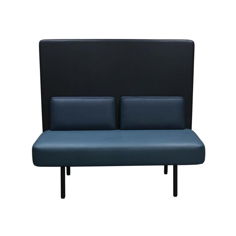 Used Single Bench w Privacy Back - Thumbnail 2