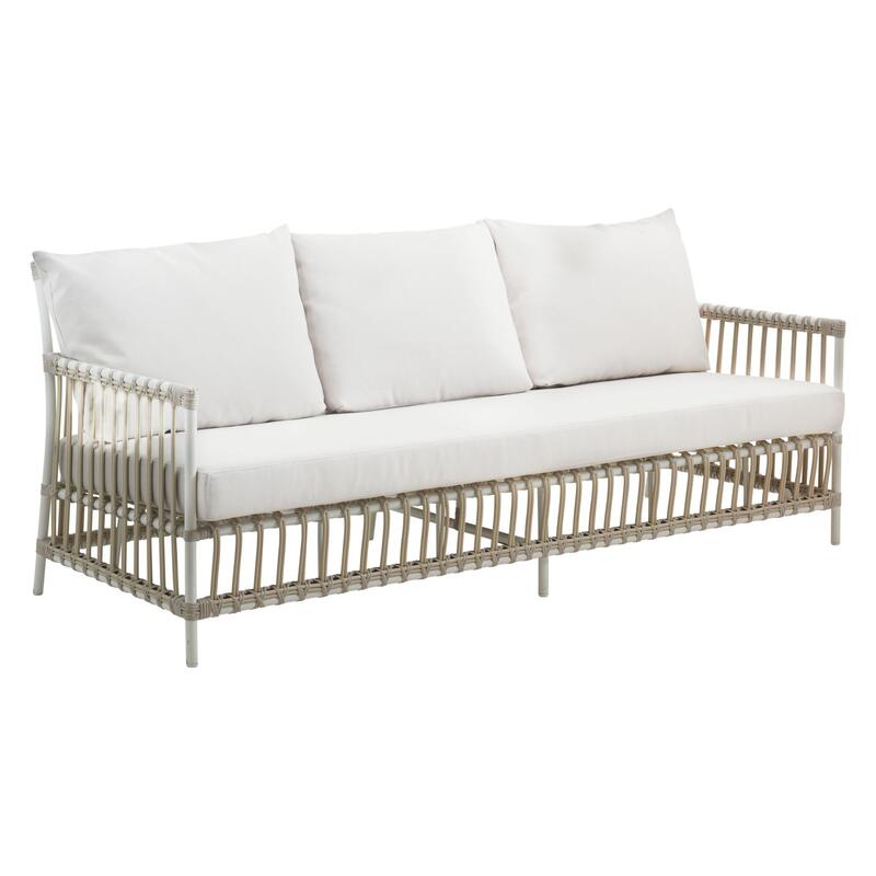 Caroline 3-Seater Exterior w/Seat and Back Cushions - Image 1