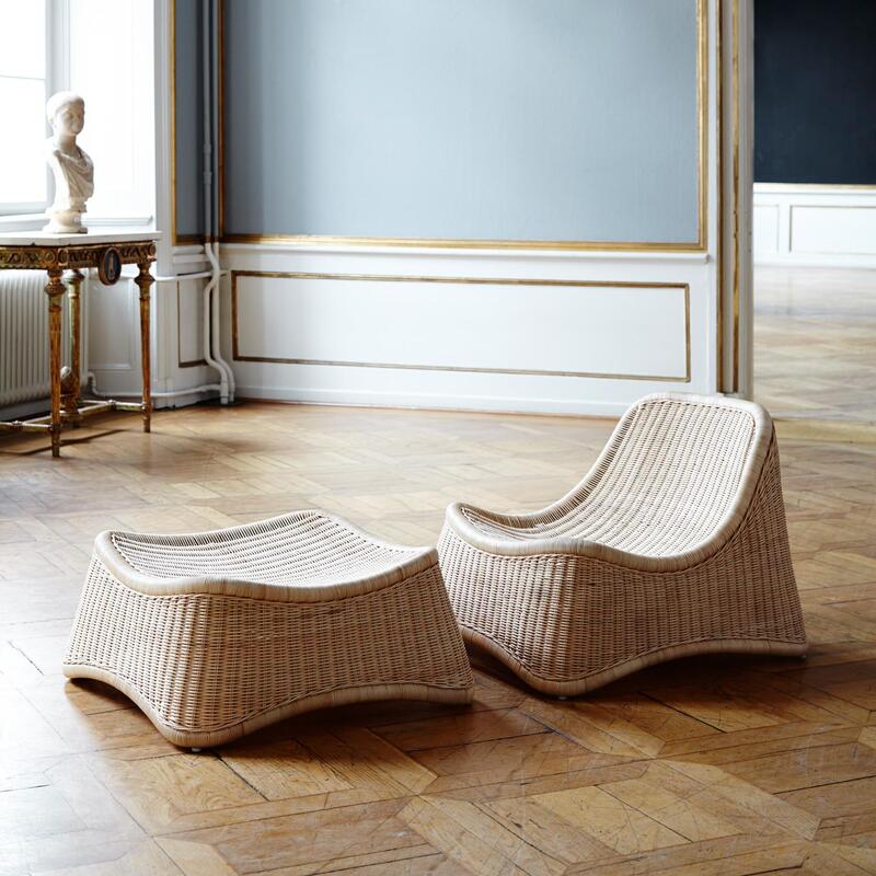 Nanna Ditzel Chill Rattan Chair and Stool Parent - Thumbnail 3
