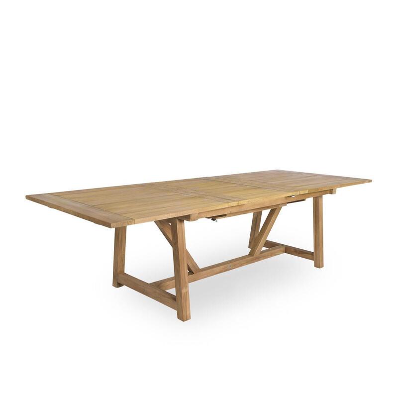 George Teak Extension Table - Thumbnail 3