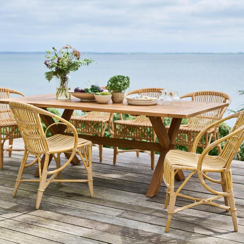 Colonial Teak Table 78.8X39.4 - Thumbnail 2