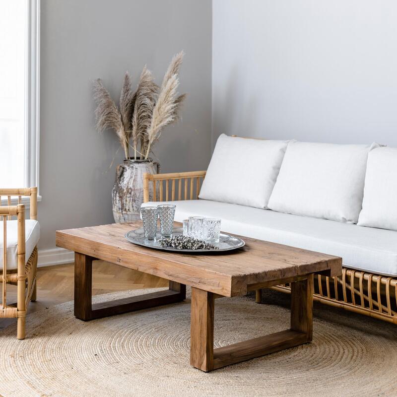 Alexander Teak Coffee Table - Thumbnail 2