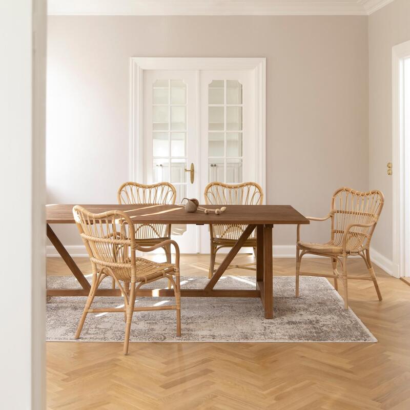 Lucas Teak Dining Table 95X39 - Thumbnail 3