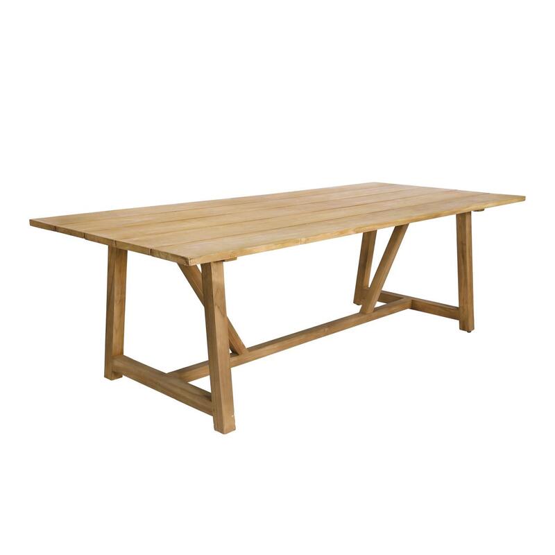 George Teak Table 94.5" - Image 1