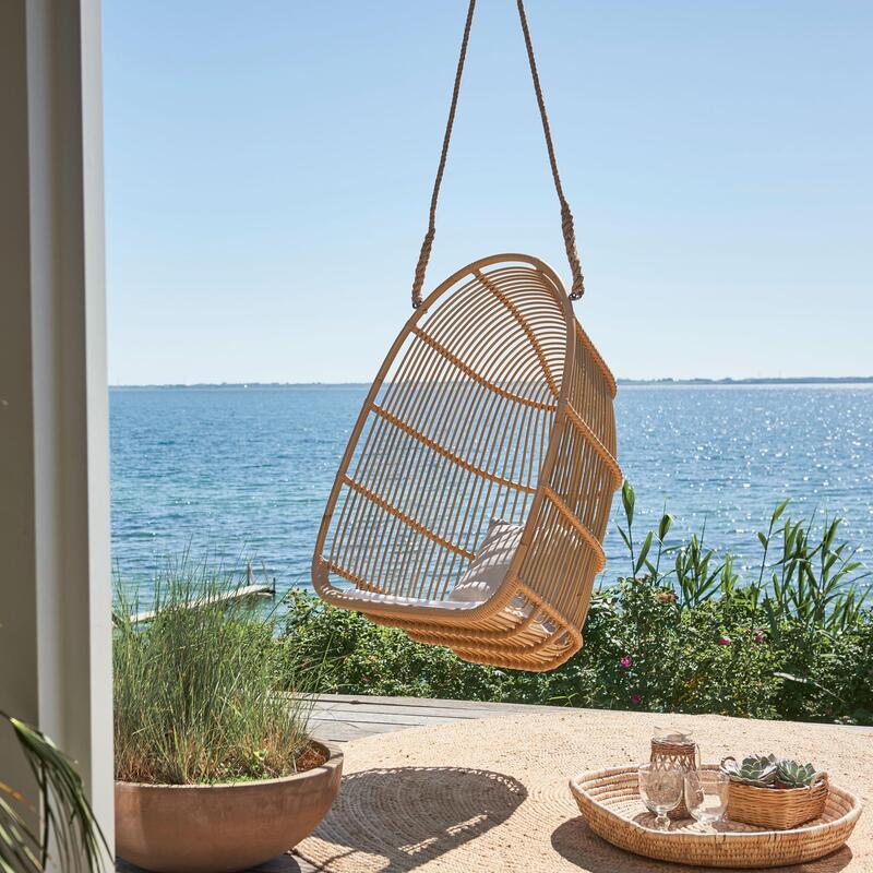 Renoir Hanging Chair Exterior w/Cushion - Thumbnail 5