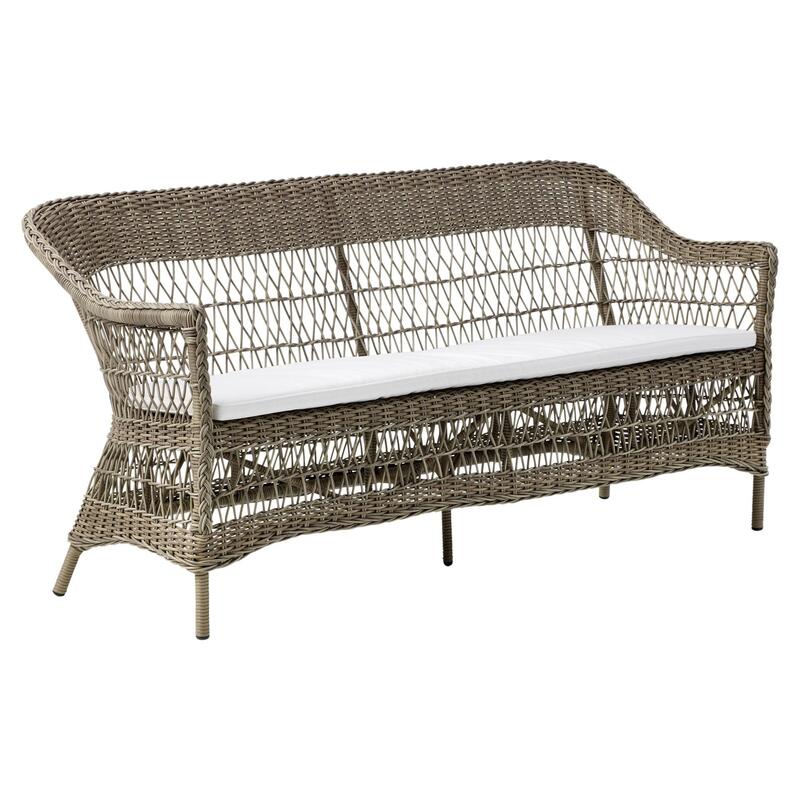 Charlot 3-Seater Sofa w/ Cushion - Image 1