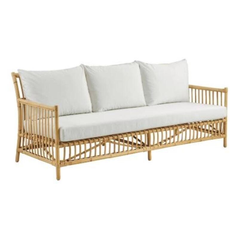 Caroline 3-Seater Sofa w/ Seat and Back Cushions - Image 1