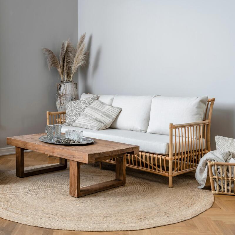 Caroline 3-Seater Sofa w/ Seat and Back Cushions - Thumbnail 3