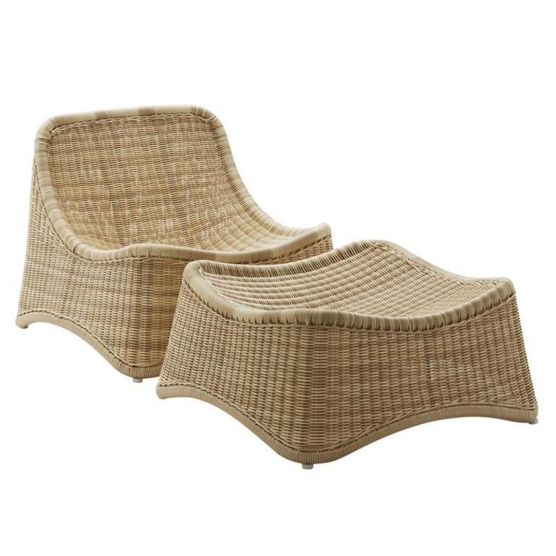 Nanna Ditzel Chill Outdoor Chair and Stool - Image 1