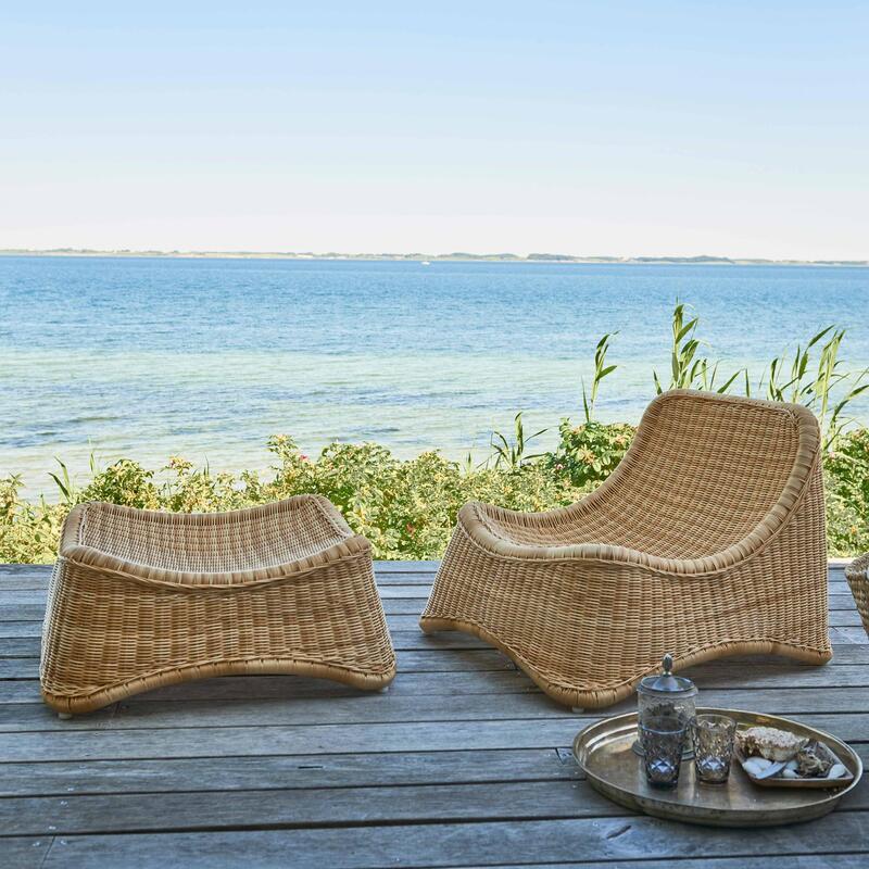 Nanna Ditzel Chill Outdoor Chair and Stool - Thumbnail 2