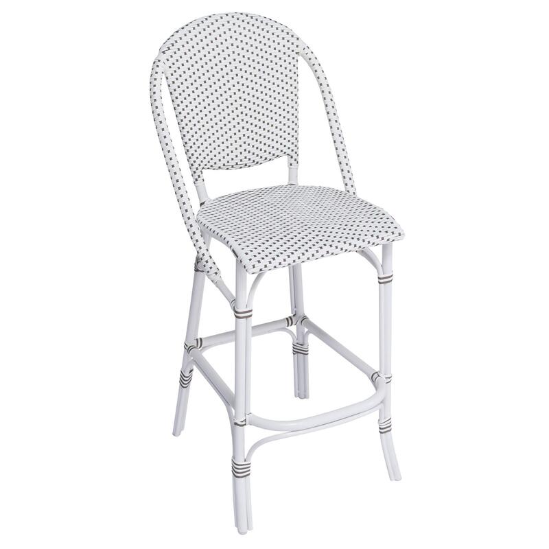 Sofie Bar Stool AluRattan - Image 1