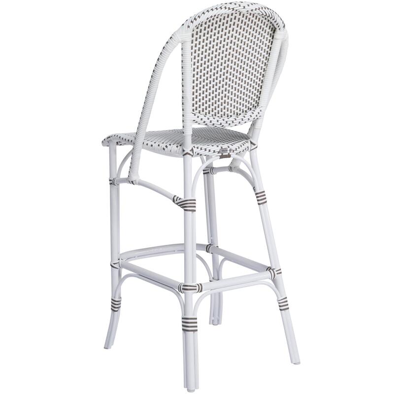 Sofie Bar Stool AluRattan - Thumbnail 3