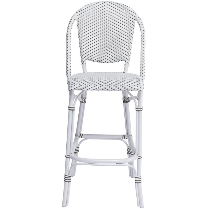 Sofie Bar Stool AluRattan - Thumbnail 2