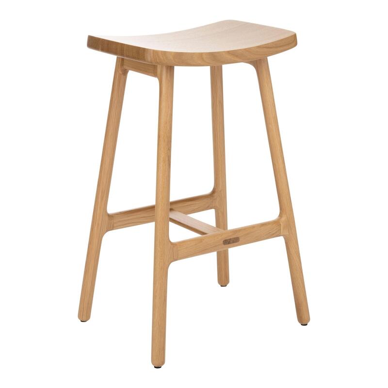 Odd Counter Stool w/Wood Seat - Image 1