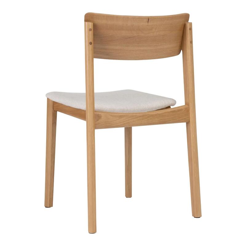 Poise Side Chair w/Upholstered Seat - Thumbnail 3