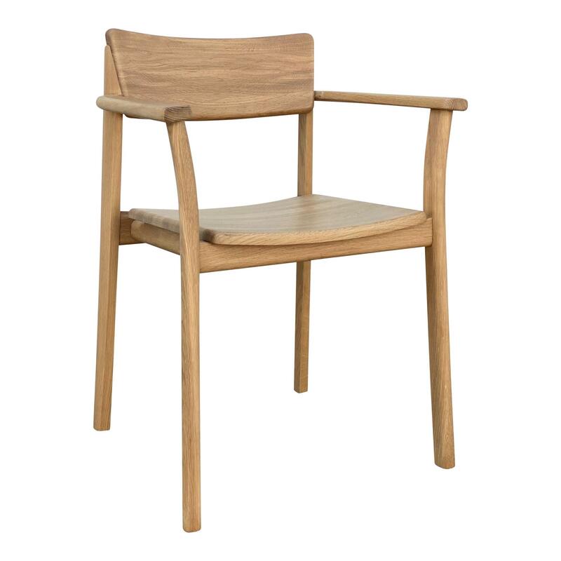Poise Arm Chair w/Wood Seat - Image 1