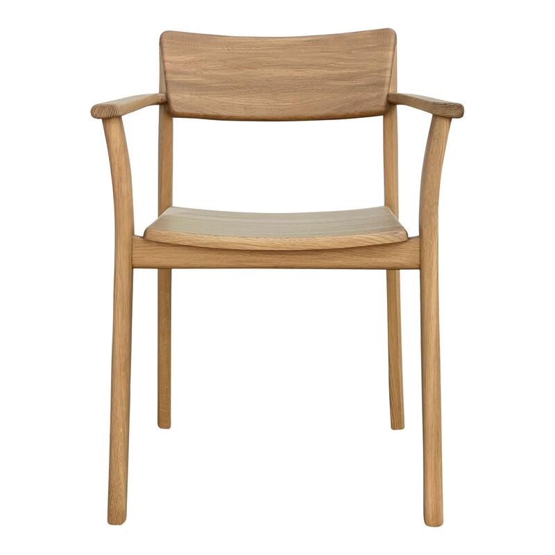 Poise Arm Chair w/Wood Seat - Thumbnail 2