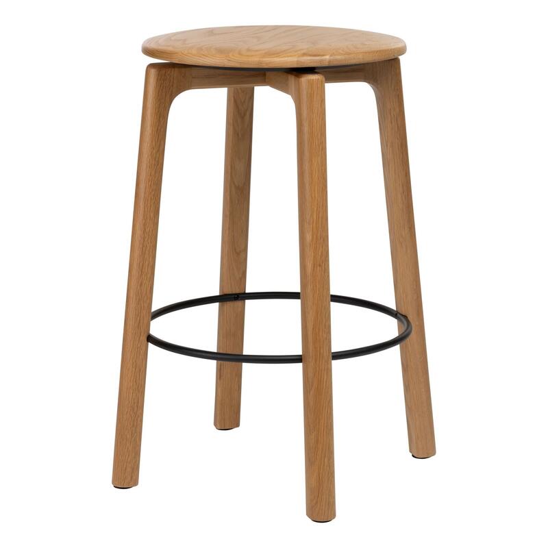 Glide Counter Stool w/Wood Seat - Image 1