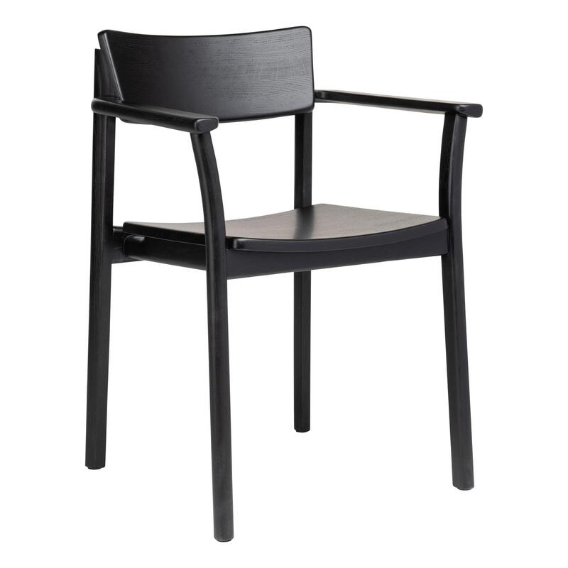 Poise Arm Chair w/Wood Seat - Image 1