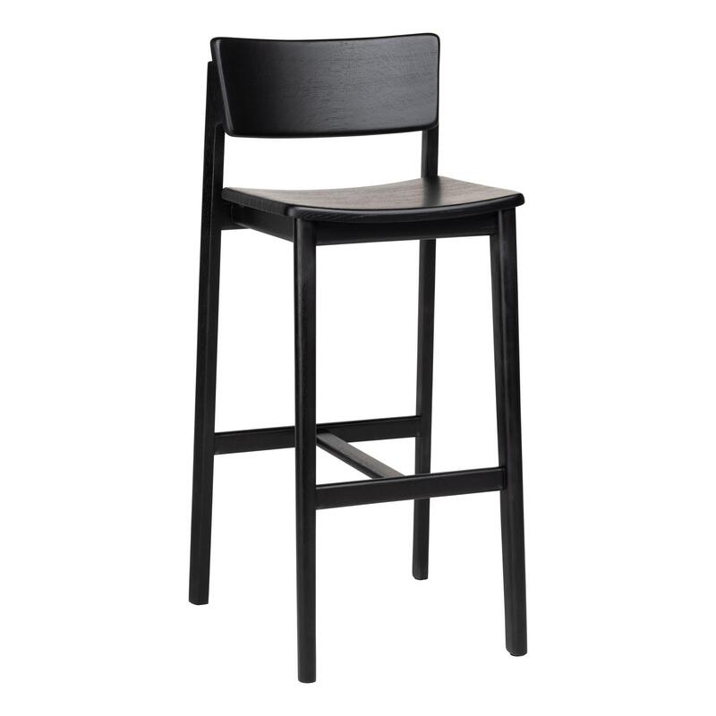 Poise Bar Stool w/Wood Seat - Image 1