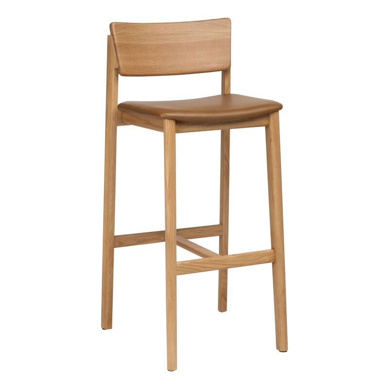 Poise Bar Stool w/Upholstered Seat - Image 1