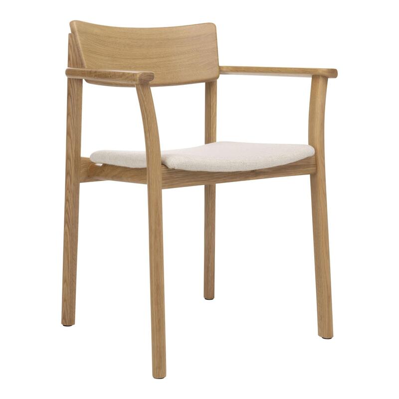 Poise Arm Chair w/Upholstered Seat - Image 1