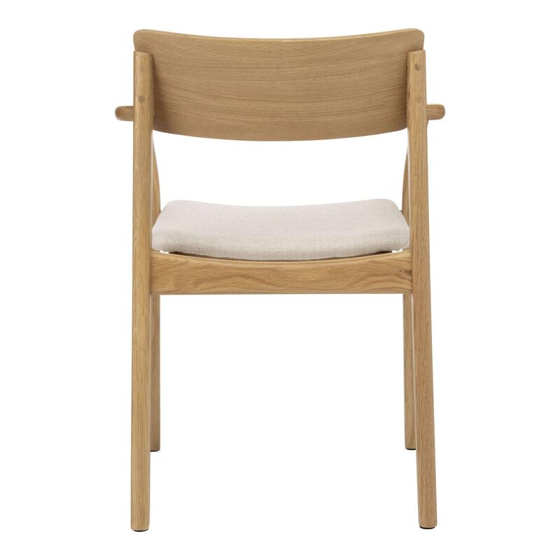 Poise Arm Chair w/Upholstered Seat - Thumbnail 3
