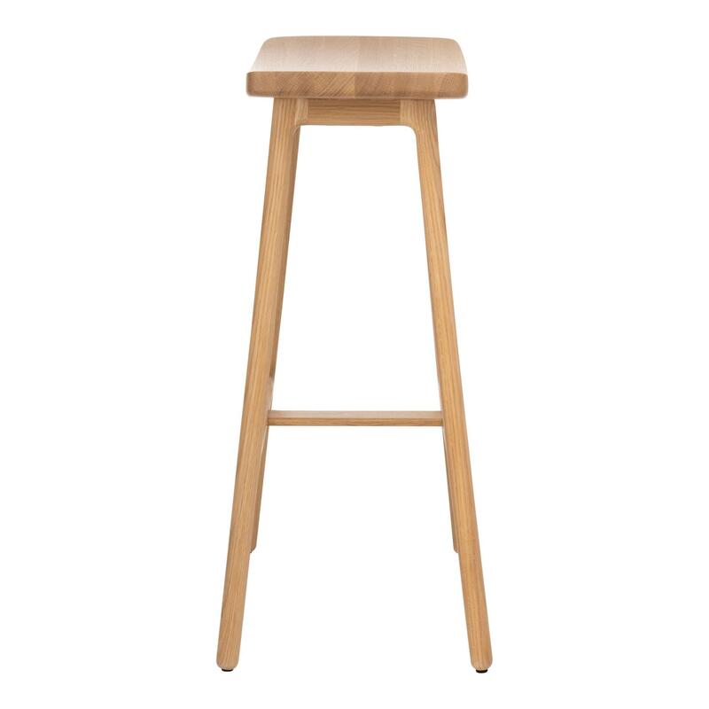 Odd Bar Stool w/Wood Seat - Thumbnail 3