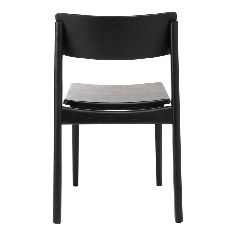 Poise Side Chair w/Wood Seat - Thumbnail 4