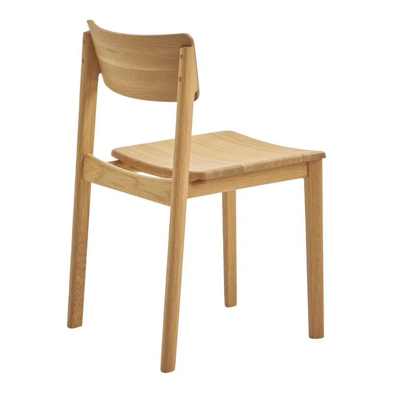 Poise Side Chair w/Wood Seat - Thumbnail 4