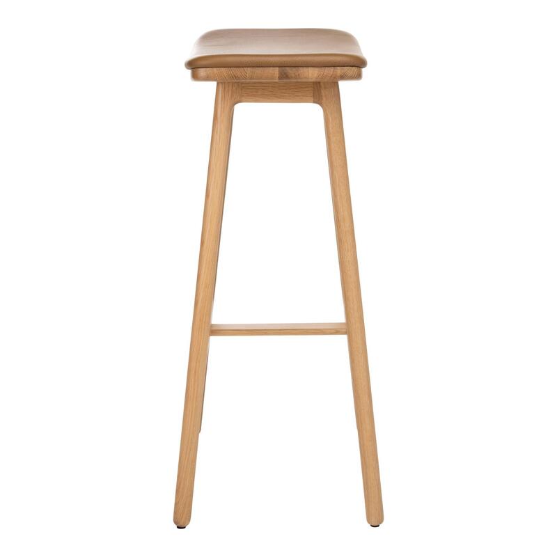 Odd Bar Stool w/Upholstered Seat - Thumbnail 2