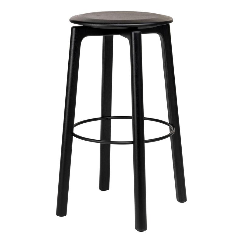 Glide Bar Stool w/Wood Seat - Image 1