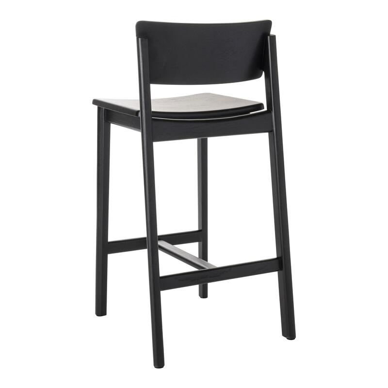 Poise Counter Stool w/Wood Seat - Thumbnail 4