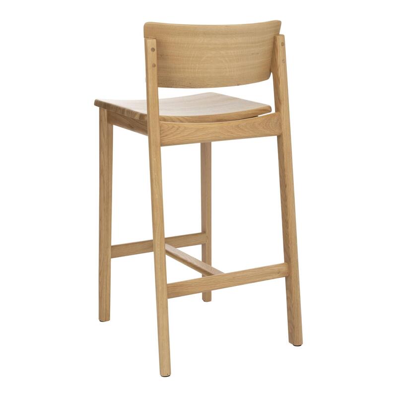 Poise Counter Stool w/Wood Seat - Thumbnail 5