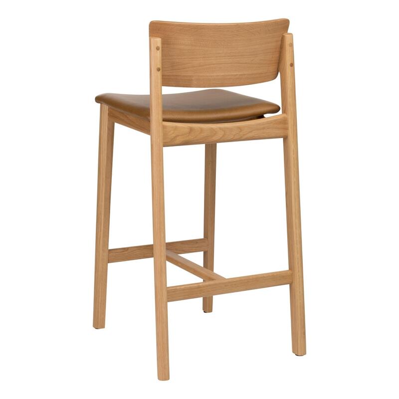 Poise Counter Stool w/Upholstered Seat - Thumbnail 3