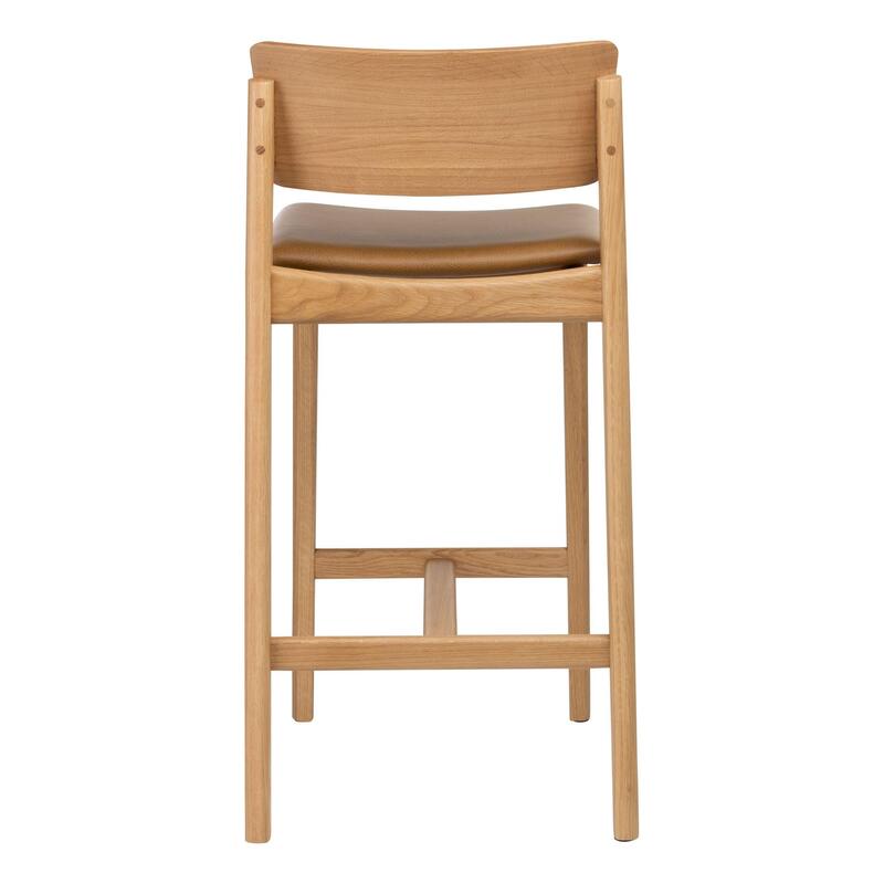 Poise Counter Stool w/Upholstered Seat - Thumbnail 4