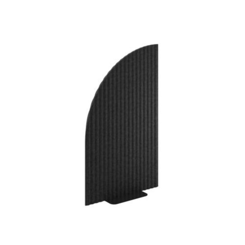 Calm Straight Privacy Screens, Rounded End - Image 1