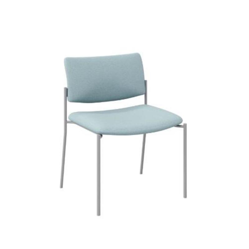 Evolve Oversized Chair, Armless, Upholstered Back - Image 1