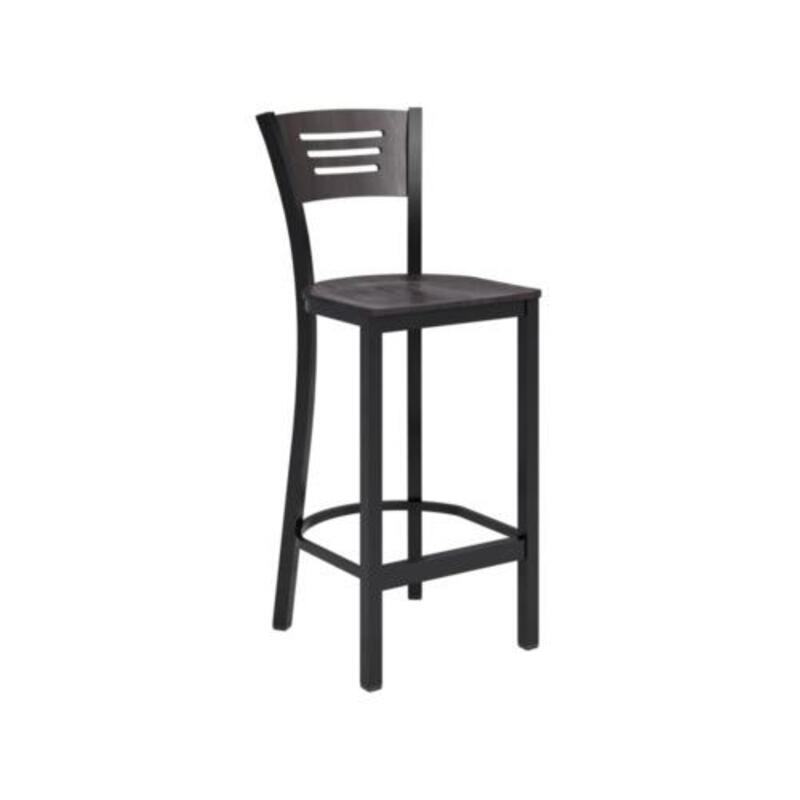 Basics Wood Barstool - Image 1