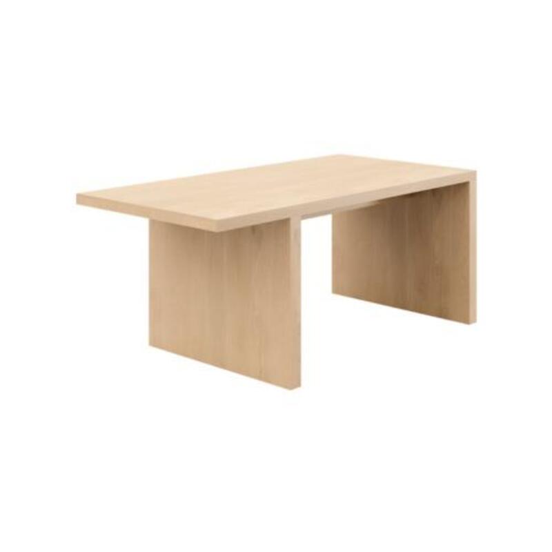 Loci 42" x 84" Communal Single Overhang Counter Table - Image 1