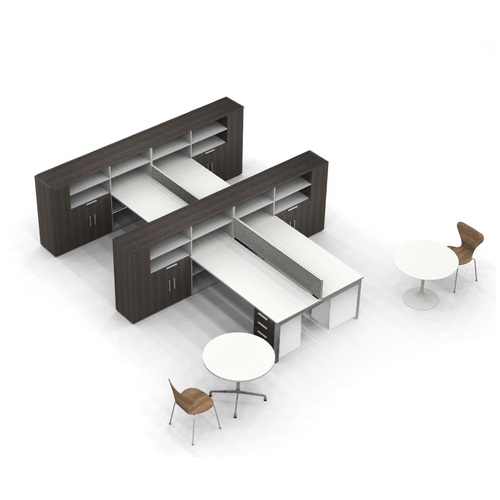 'Layout' and 'Tu' Workstation Cluster WS-4A - Image 1