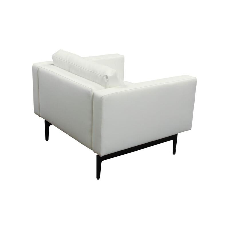 Relaxed Club Chair, Snow  - Thumbnail 2