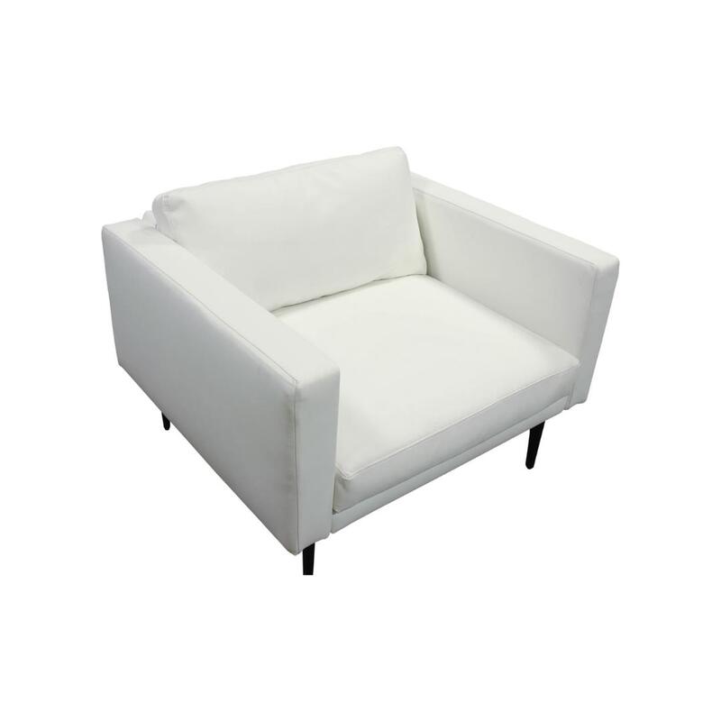 Relaxed Club Chair, Snow  - Thumbnail 3