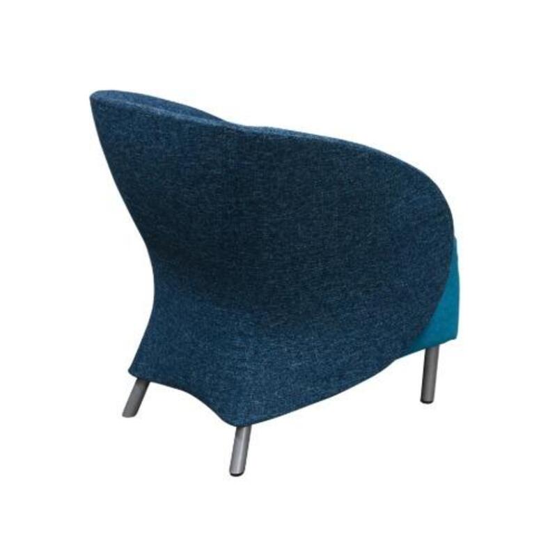 Two-Tone Lounge Chair - Thumbnail 3
